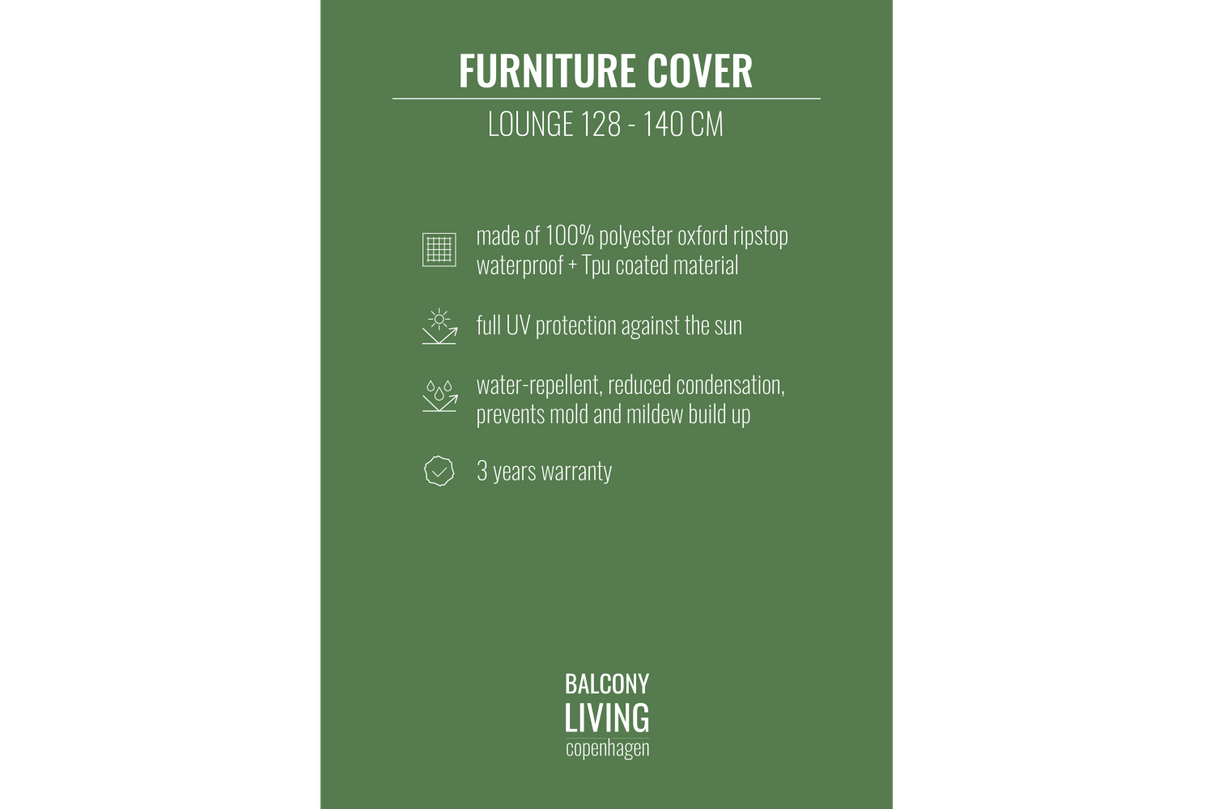 Solid möbelskydd 142 x 75 x 75 cm