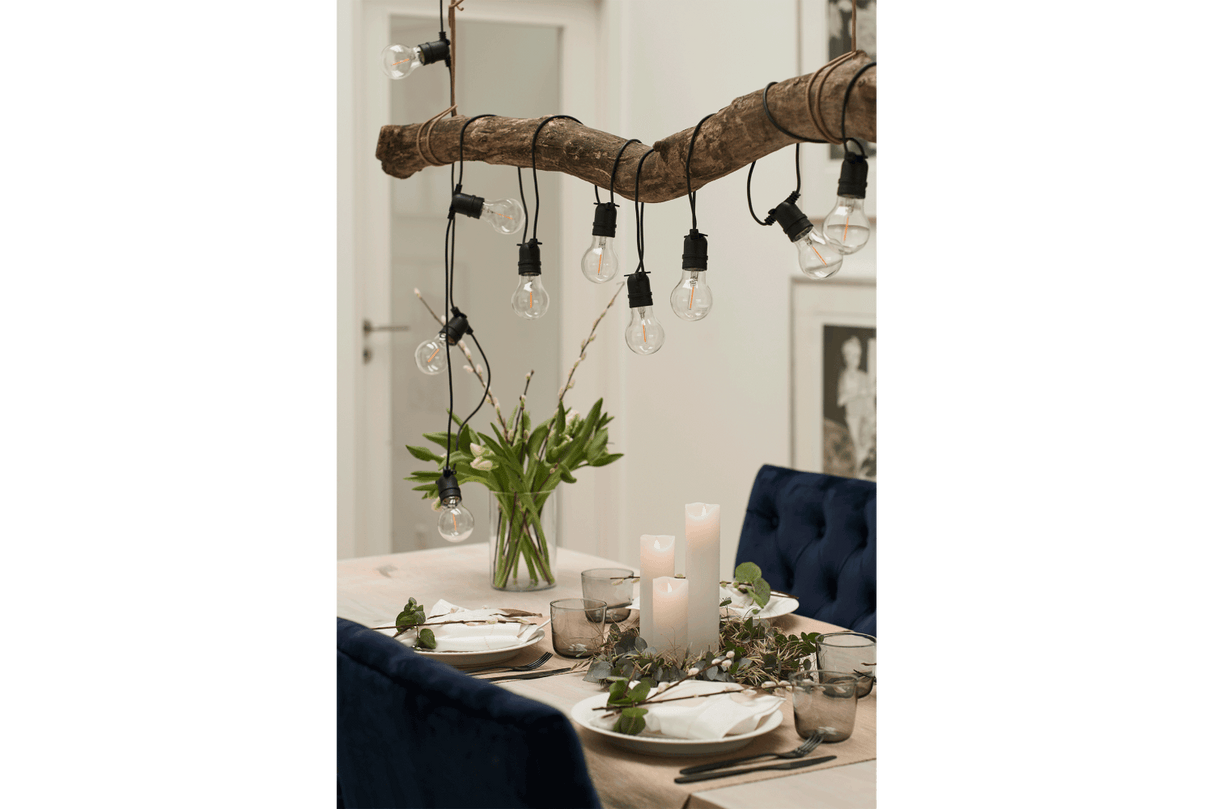 Tobias ljusslinga startpaket 10 led lampor klar