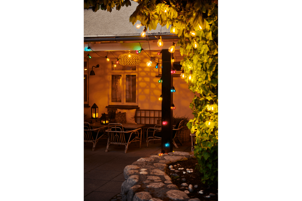 Tobias ljusslinga startpaket - 10 led lampor kulörta