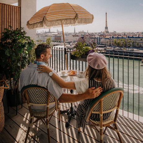 Den franska kollektionen - Vilken magnifik balkong!