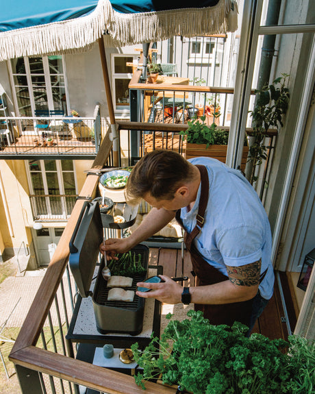 Grillrecept från gourmetkokken Mikkel Willemoes Andersson