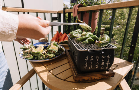 Kocken Louisa Lorangs recept på Padron med tahinidressing