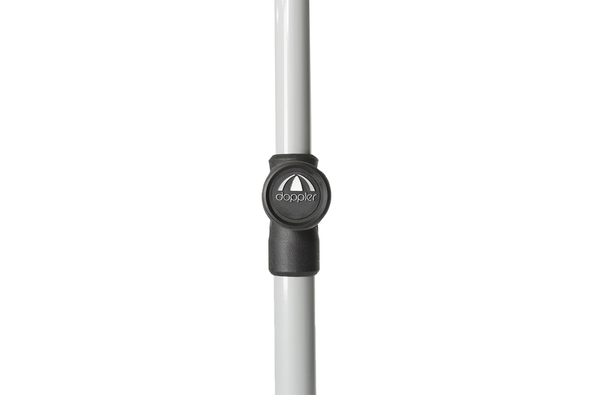 Active rektangulär parasoll med tilt 180 x 120 cm