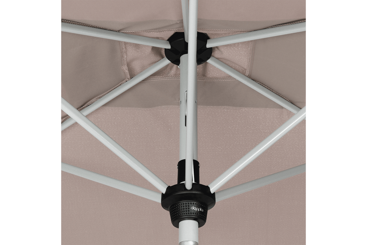 Active parasoll med auto tilt 210 x 140 cm