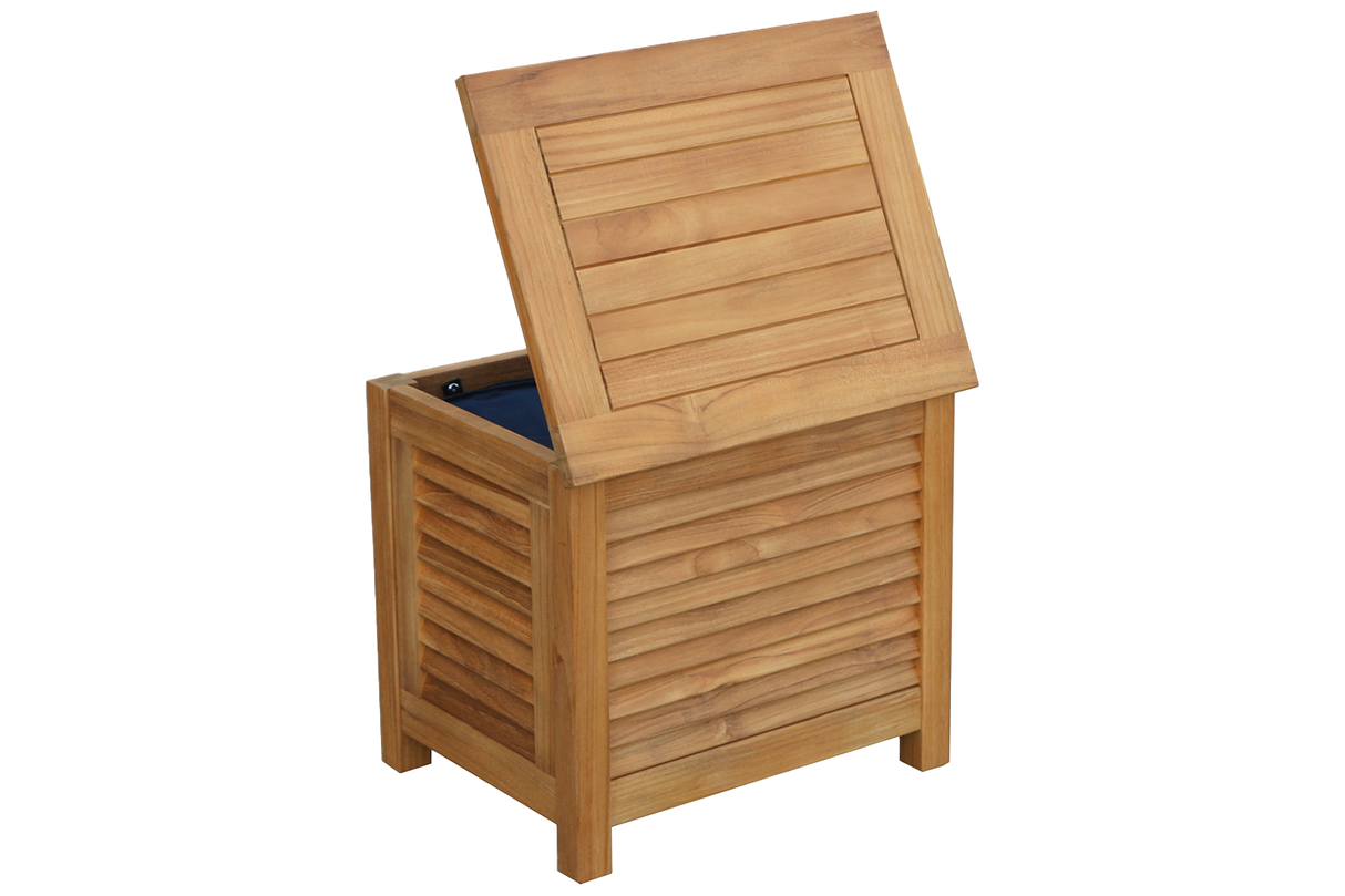 Agnes teak förvaringsbänk 50 cm