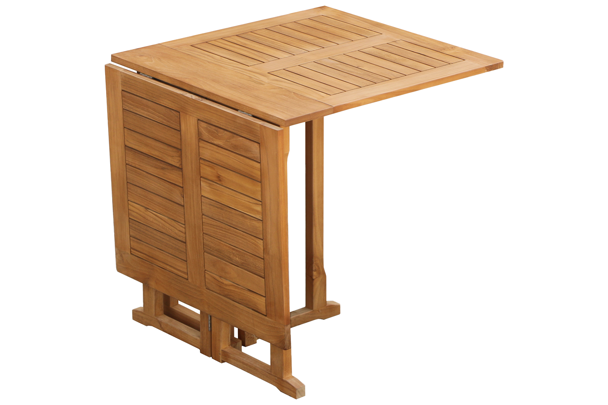 Alberte teak gatelegbord 130 x 70 cm
