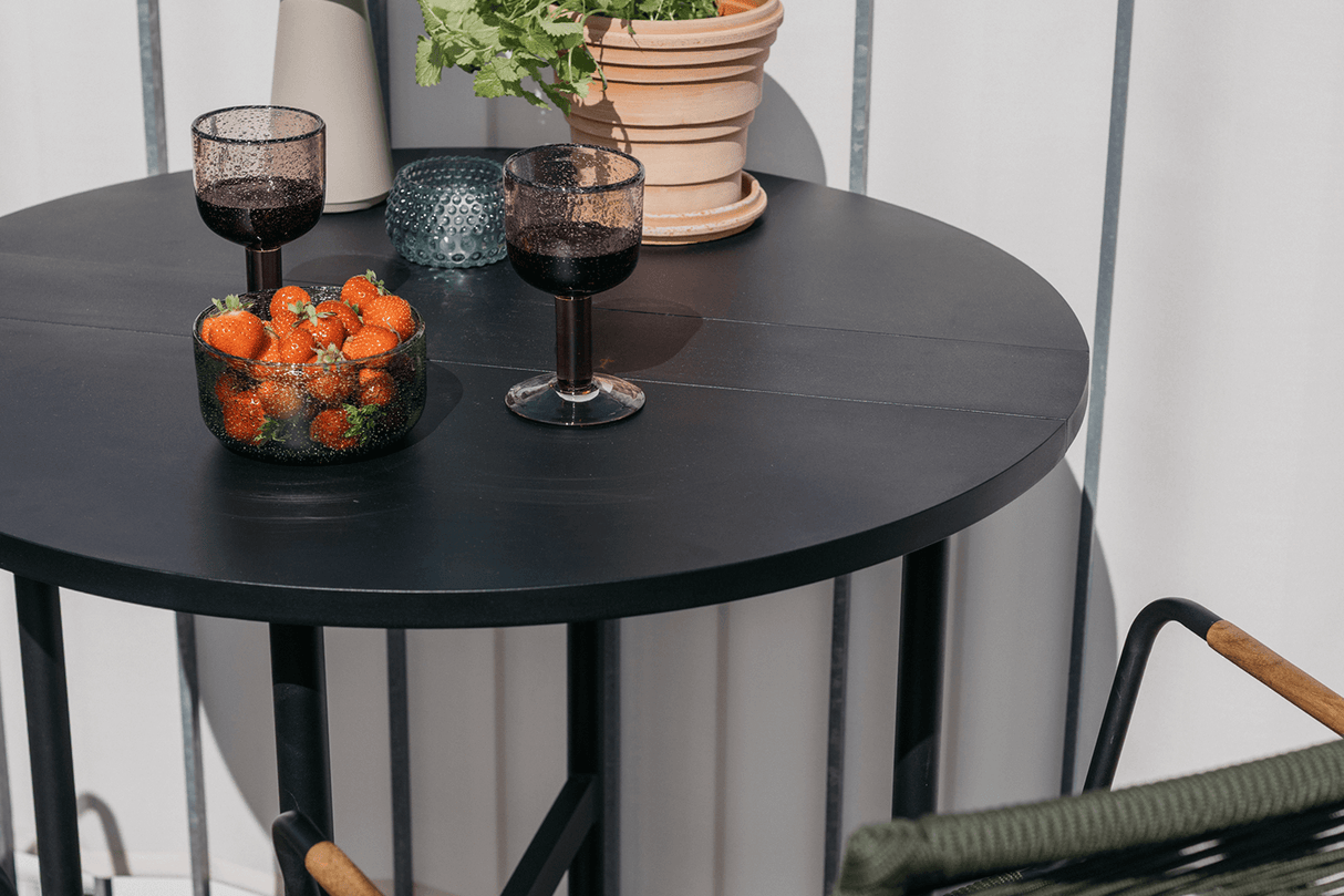 Clara metall gatelegbord Ø80 cm