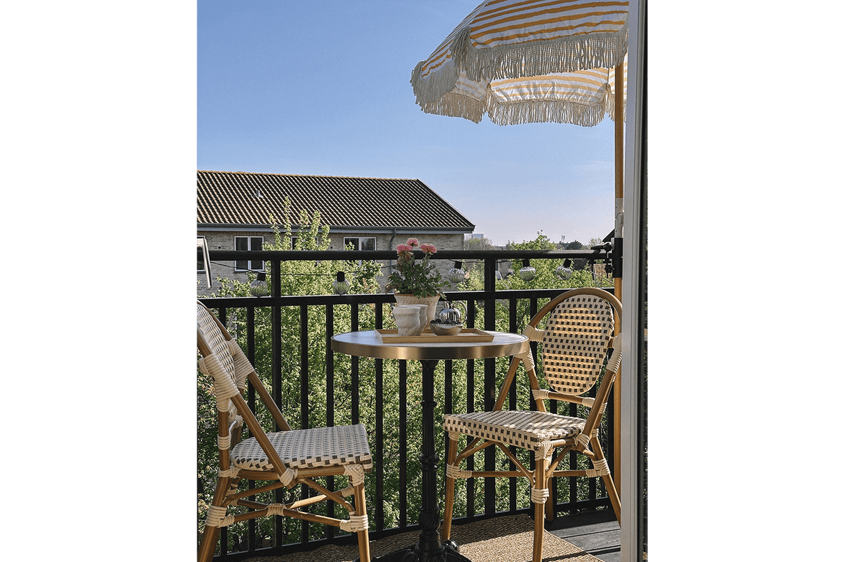 Colette caféstol med fransk flätning