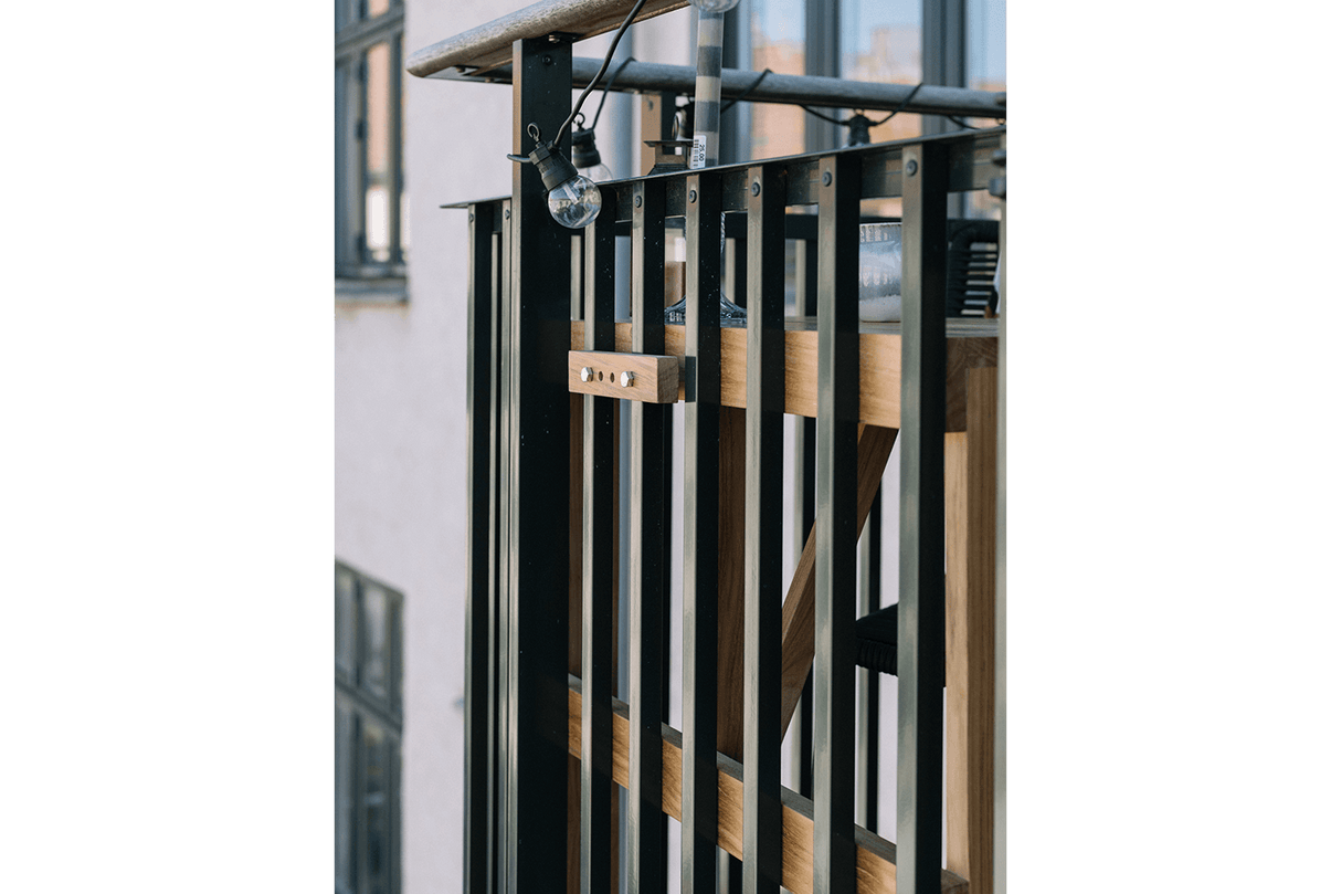 Evi teak klaffbord 60 x 40 cm