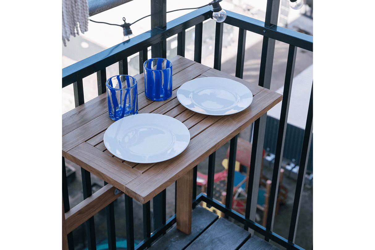 Evi teak klaffbord 60 x 40 cm