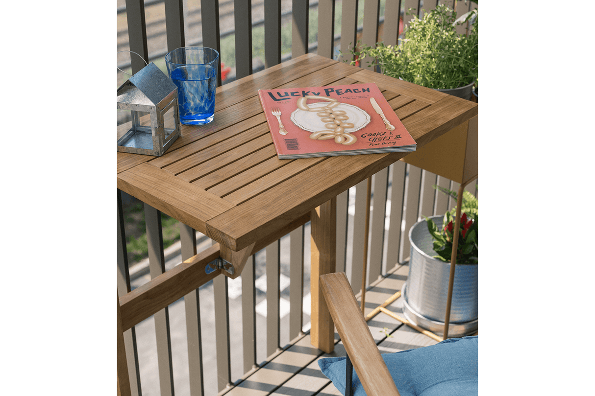 Evi teak klaffbord 60 x 40 cm