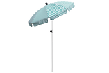 Jamila randig parasoll med tilt Ø130 cm