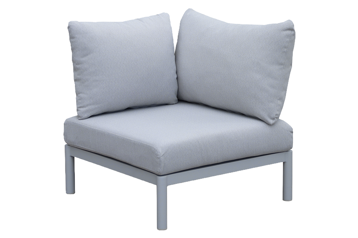 Luna aluminium loungesoffa - hörna