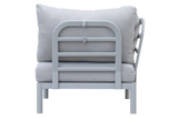 Luna aluminium loungesoffa - hörna