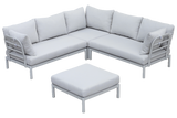 Luna aluminium loungesoffa