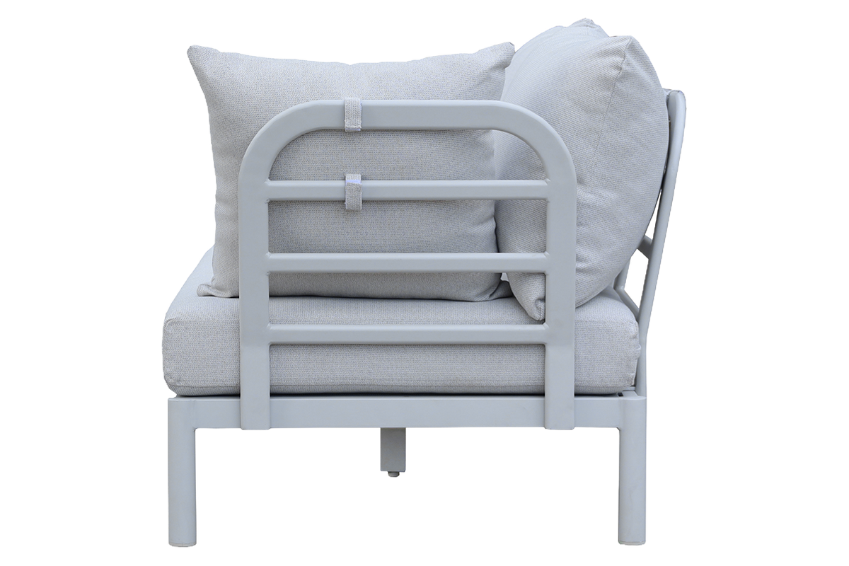Luna aluminium loungesoffa
