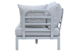 Luna aluminium loungesoffa