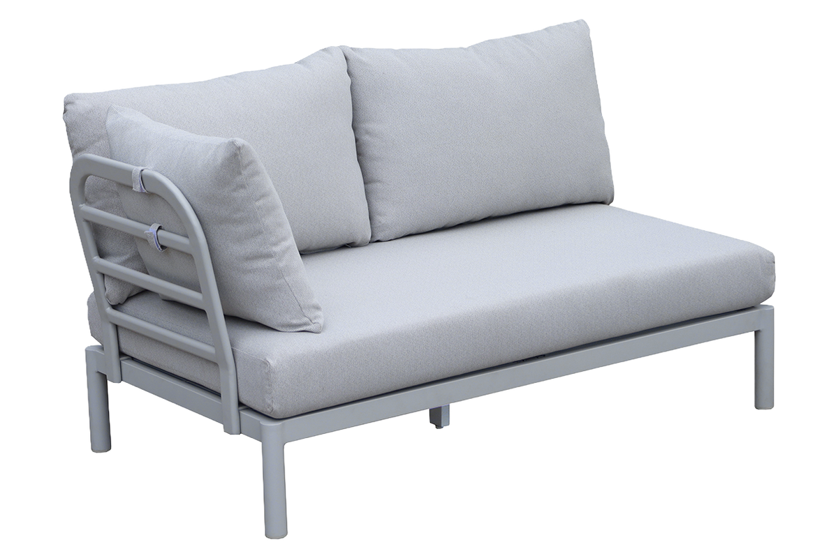 Luna aluminium loungesoffa