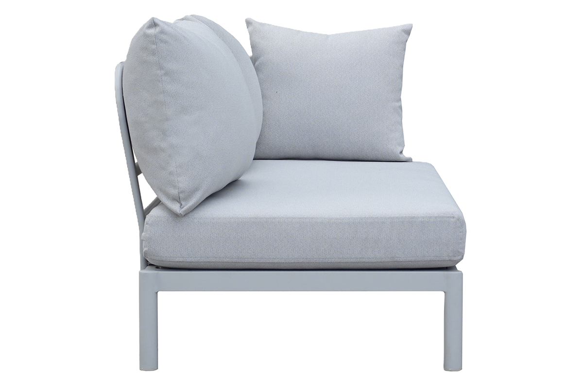 Luna aluminium loungesoffa