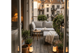 Luna aluminium loungesoffa