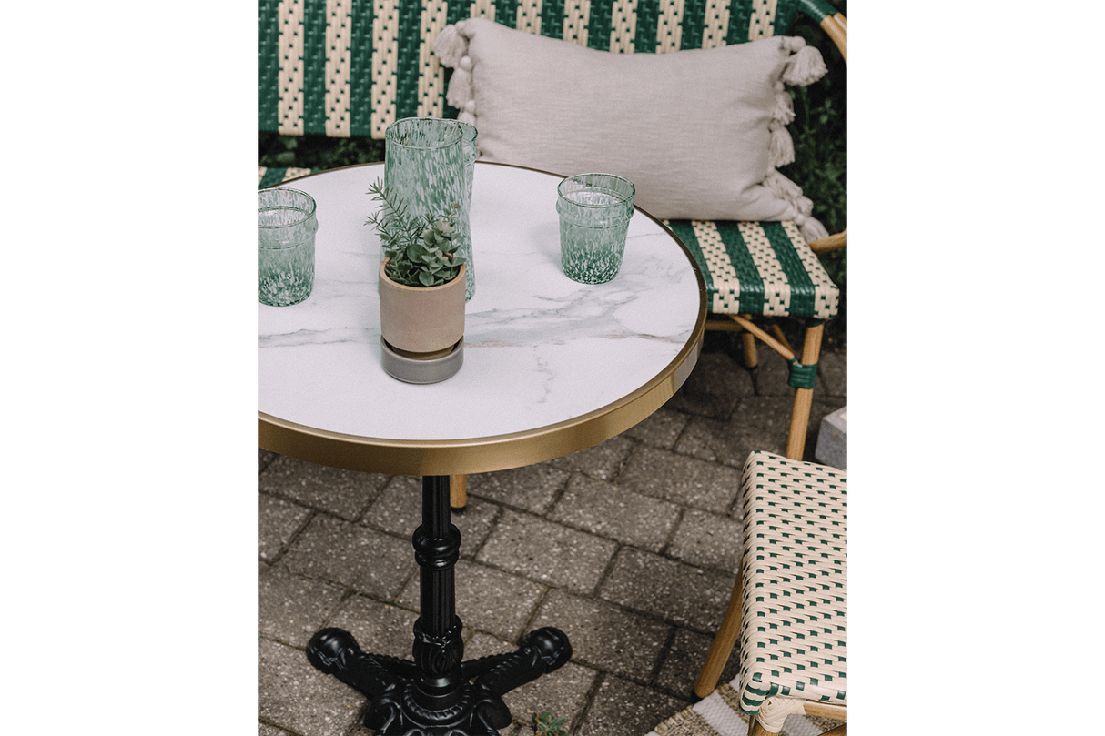 Margot cafébord med HPL bordsskiva Ø60 cm