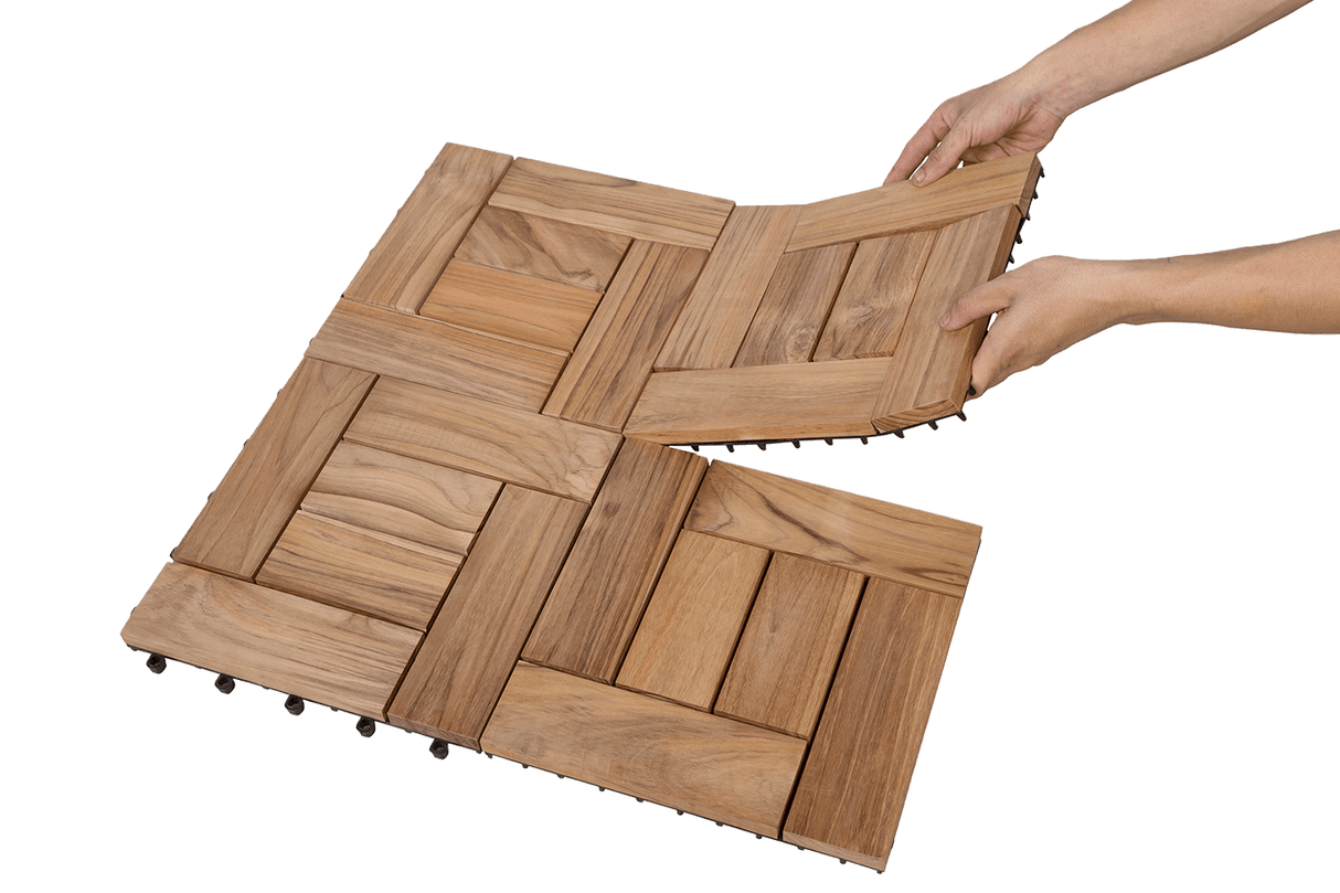 Tanja Teak Golvplatta