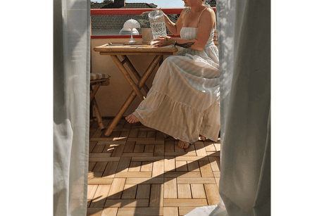 Tanja Teak Golvplatta