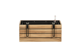 Maja balkonglåda teak 40 / 60 / 80 cm