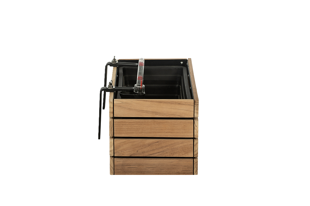 Maja balkonglåda teak 40 / 60 / 80 cm