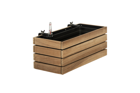 Maja balkonglåda teak 40 / 60 / 80 cm