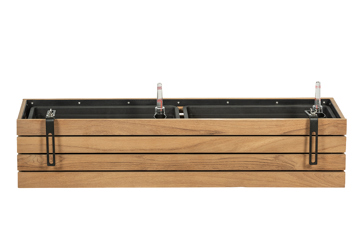 Maja balkonglåda teak 40 / 60 / 80 cm