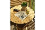 Rozette teak fällbord Ø70 cm