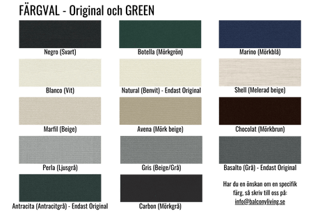 Måttbeställt balkongskydd – Markiskvalitet med 10 års garanti