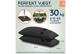 Baser utomhus sandsäckar 15kg x 2