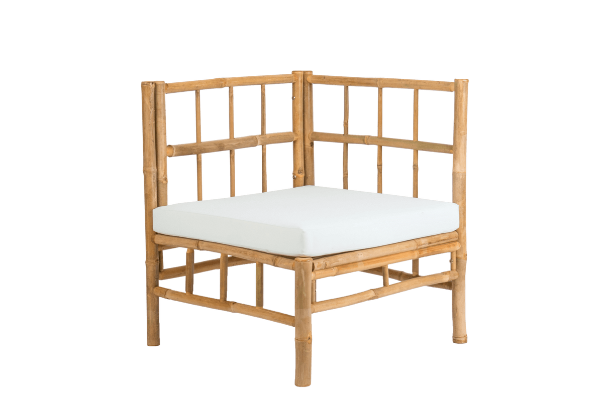 Beate bambu loungesoffa - hörna