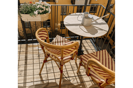 Capucine travertin cafébord Ø70 cm