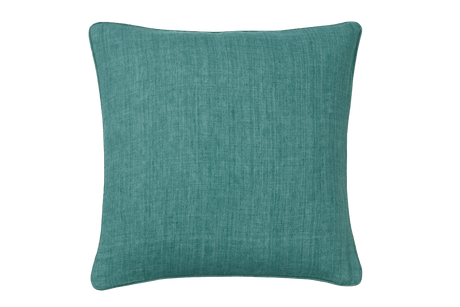 Luxury light linne kuddfodral med sydd kant 50 x 50 cm