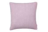 Luxury light linne kuddfodral med sydd kant 50 x 50 cm