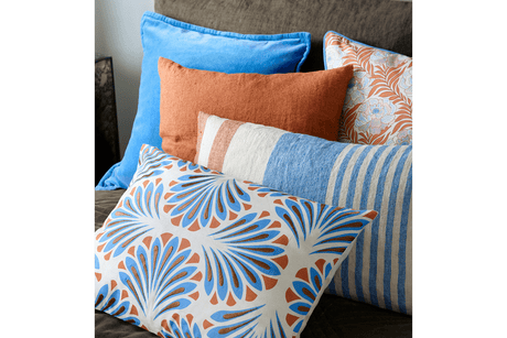 Velvet soft kuddfodral med sydd kant 50 x 50 cm