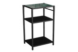 Dora grillbord metall med granitskiva 50 x 40 cm