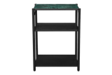 Dora grillbord metall med granitskiva 60 x 50 cm