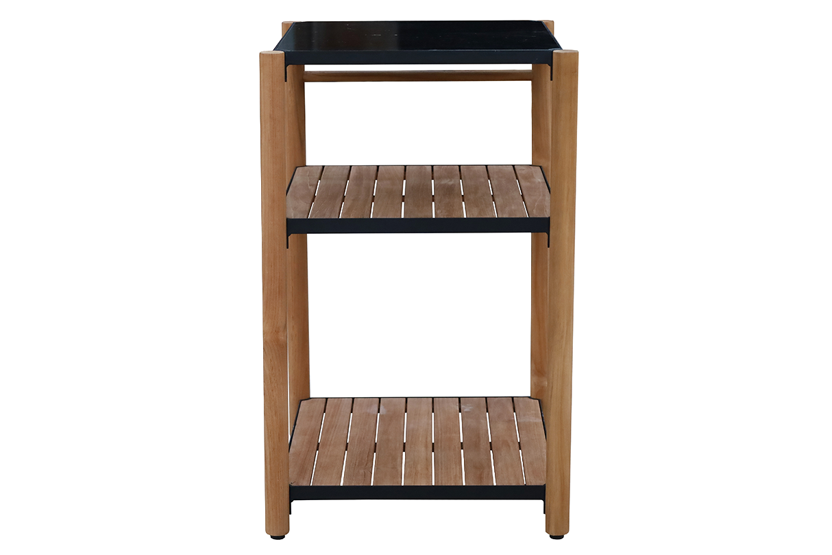Dora teak grillbord med granitskiva 60 x 50 cm