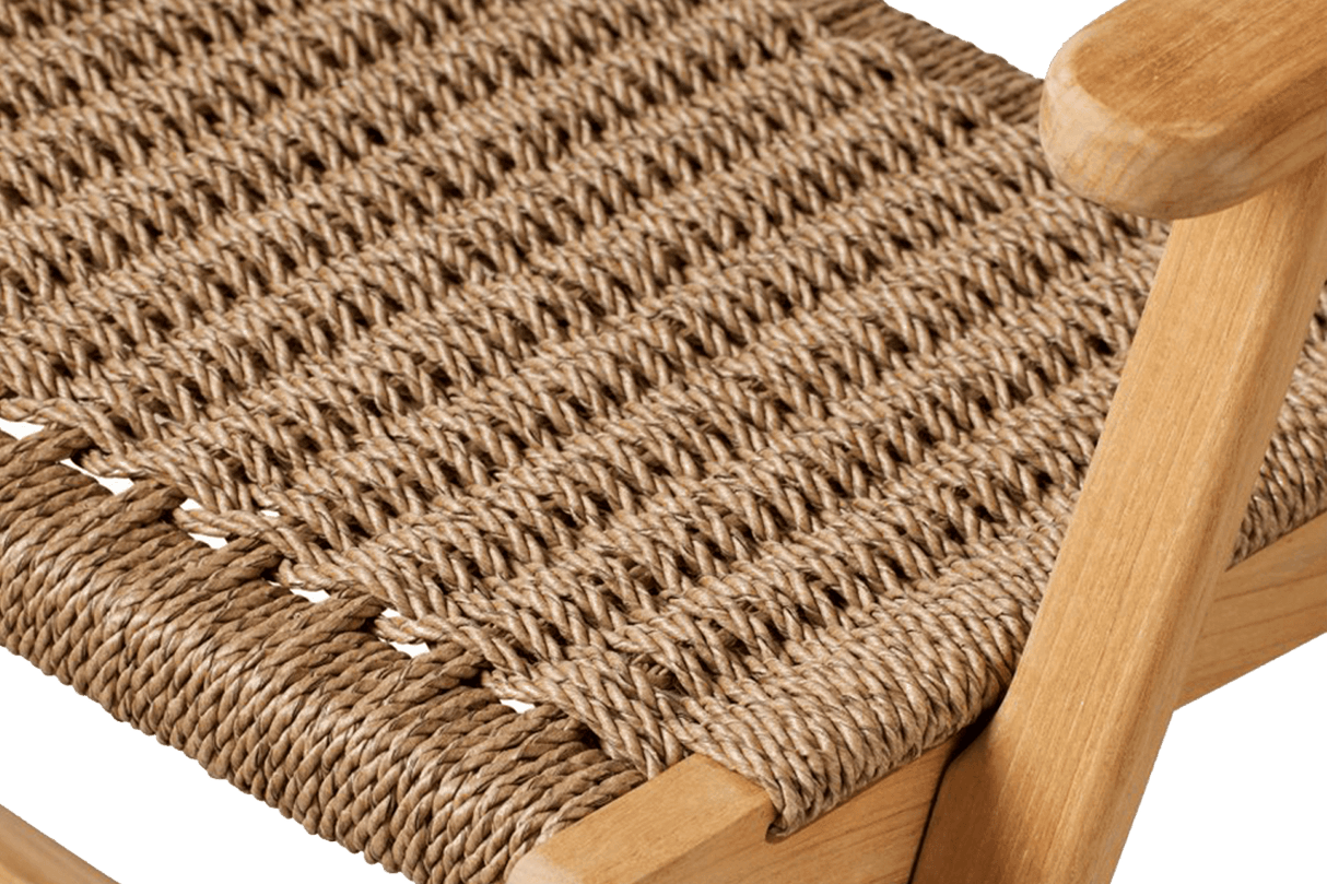 Eya teak loungefåtölj