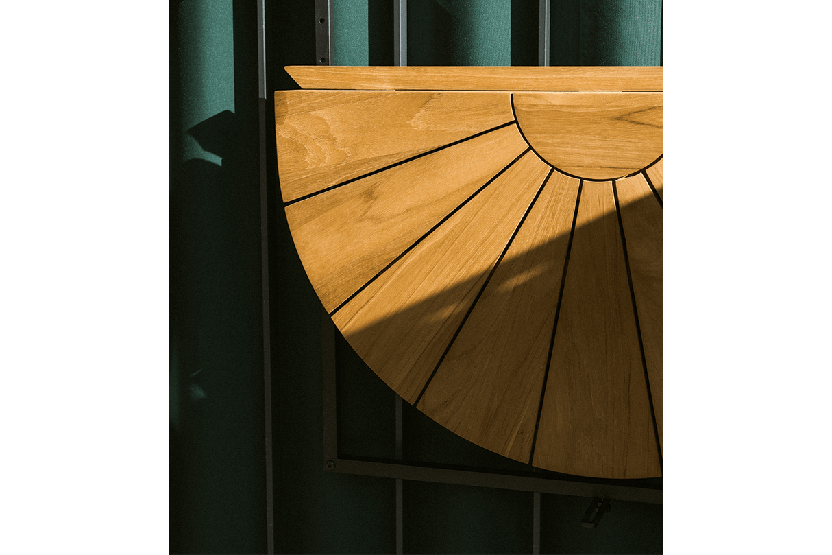 Galina teakhängbord 60 x 40 cm