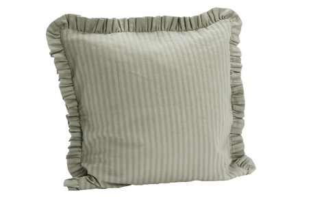 Kuddfodral med volanger 50 x 50 cm