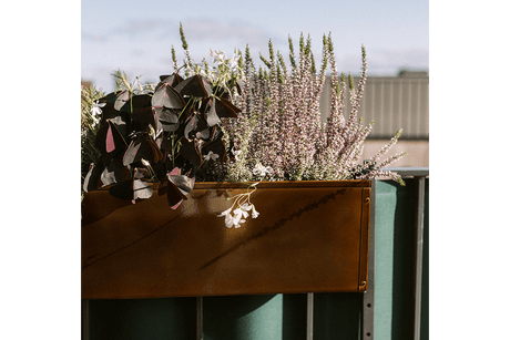 Liva balkonglåda koppar 60 / 80 / 100 cm