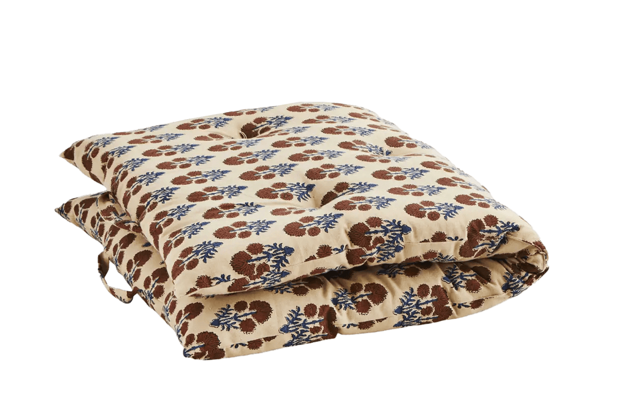 Blommig madrass 60 x 100 cm