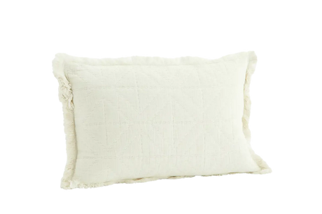 Kuddfodral med broderi 30 x 45 cm