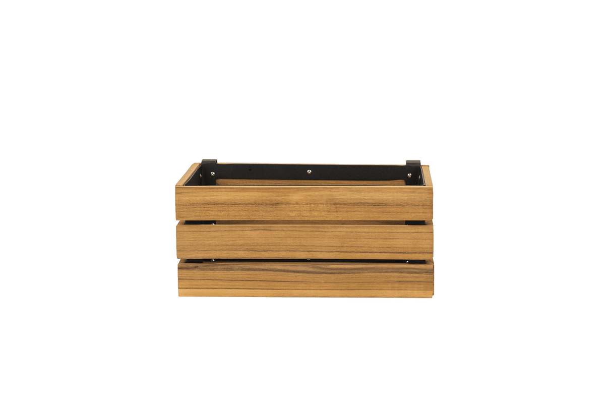 Mille Teaklåda till galler - 30 x 17 cm