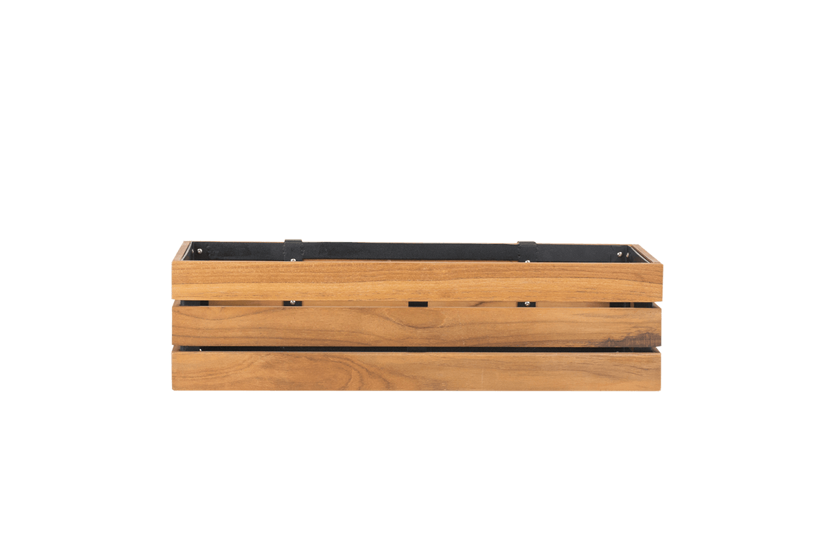 Mille Teaklåda till galler - 50 x 21 cm